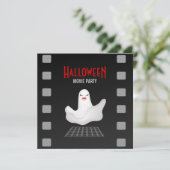 uitnodiging van Marilyn Ghost Halloween Movie Part (Staand voorkant)