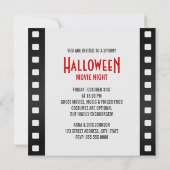 uitnodiging van Marilyn Ghost Halloween Movie Part (Achterkant)