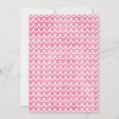 uitnodiging van Mermaid and Unicorn Birthday (Achterkant)