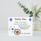 Uitnodiging van met de sport gelijkgestelde partij (Staand voorkant)