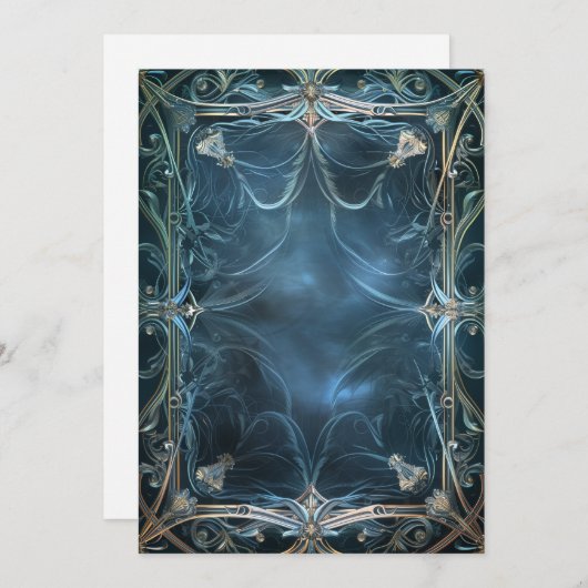 Uitnodiging van Ontwerper (Voorkant / Achterkant)