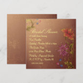 Uitnodiging van oranje ventilatorventiel (Voorkant / Achterkant)