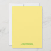 Uitnodiging van Paintball Birthday Party (Achterkant)