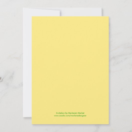 Uitnodiging van Paintball Birthday Party (Achterkant)