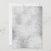 Uitnodiging van Paintball Birthday Party (Achterkant)