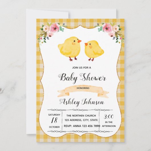 Uitnodiging van partij kiezen (Voorkant)