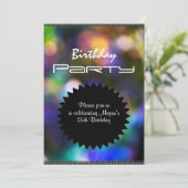 Uitnodiging van partij met gevarendag (Staand voorkant)