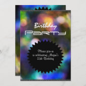 Uitnodiging van partij met gevarendag (Voorkant / Achterkant)