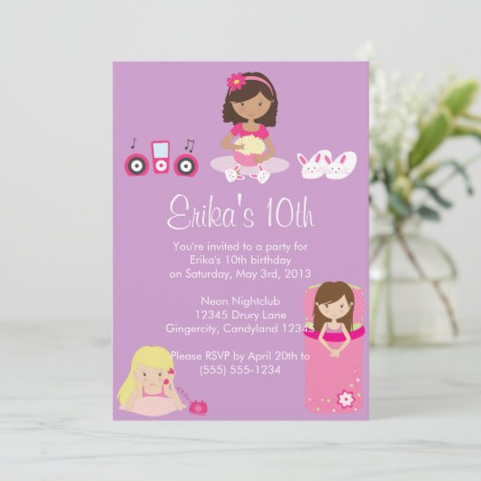 Uitnodiging van partijen (Staand voorkant)