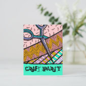 Uitnodiging van partijen die met de ambachtelijke (Staand voorkant)