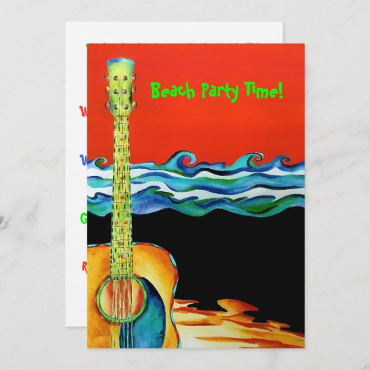 Uitnodiging van partijen om te slaan (Voorkant / Achterkant)