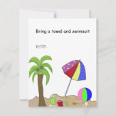 Uitnodiging van partijen om te slaan (Achterkant)