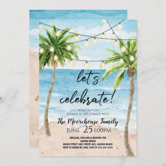 Uitnodiging van partijen om te slaan (Voorkant / Achterkant)