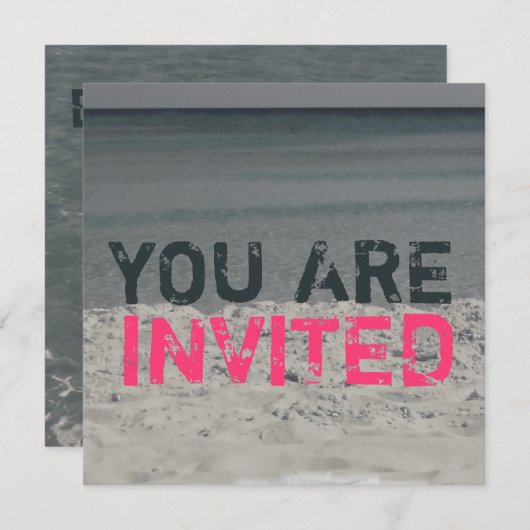 Uitnodiging van partijen om te slaan (Voorkant / Achterkant)