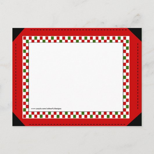 Uitnodiging van Patsa Party (Achterkant)