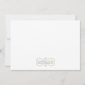 Uitnodiging van Picnic Birthday Party (Achterkant)