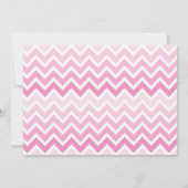 uitnodiging van Pink Ombre Cupcake Birthday (Achterkant)