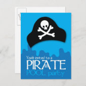 Uitnodiging van piratenpartij (Voorkant / Achterkant)