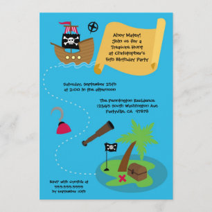 Uitnodiging van piratenpartij voor de jacht op sch