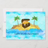 uitnodiging van Pirates Birthday (Achterkant)