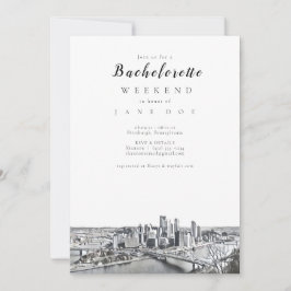 uitnodiging van Pittsburgh Bachelorette