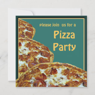 Uitnodiging van Pizza & Beer Party