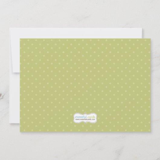 Uitnodiging van prinses Birthday (Achterkant)