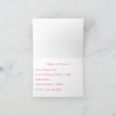  uitnodiging van prinses Party Birthday (Binnen)