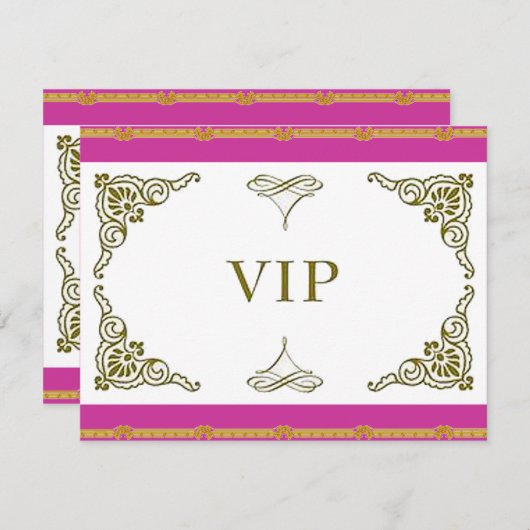 Uitnodiging van Prom-partij (Voorkant / Achterkant)