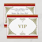 Uitnodiging van Prom-partij (Voorkant / Achterkant)