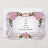 uitnodiging van Quinceanera 15e verjaardag (Achterkant)