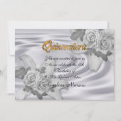 uitnodiging van Quinceanera 15e verjaardag (Voorkant)