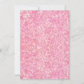 uitnodiging van Quinceanera Birthday (Achterkant)