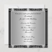 uitnodiging van Red Dress Birthday (Achterkant)