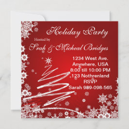 uitnodiging van Red Velvet Holiday Party