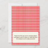 Uitnodiging van Rustic Beer en Diaper (Achterkant)