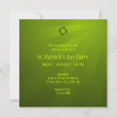 Uitnodiging van Saint Patrick's Day Party (Achterkant)