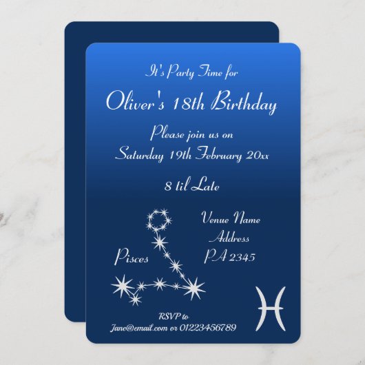 Uitnodiging van speciale trekpleisters voor dieren (Voorkant / Achterkant)