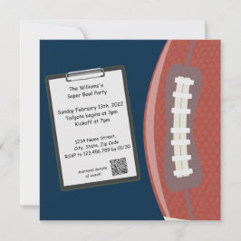 Uitnodiging van Superbowl