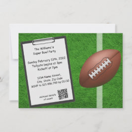 Uitnodiging van Superbowl