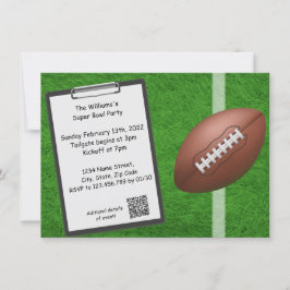 Uitnodiging van Superbowl