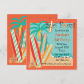 Uitnodiging van Surven (Voorkant / Achterkant)