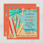 Uitnodiging van Surven (Voorkant / Achterkant)