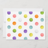 Uitnodiging van Tennis Party (Achterkant)