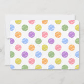 Uitnodiging van Tennis Party (Achterkant)