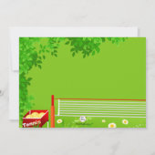 Uitnodiging van Tennis Tots (Achterkant)