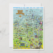 Uitnodiging van Texas Hill Country (Voorkant)
