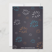 Uitnodiging van Tiger Birthday (Achterkant)