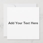 Uitnodiging van Tijgerontwerp (Achterkant)