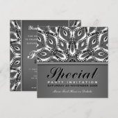 Uitnodiging van Tribal Serpent Special Event Party (Voorkant / Achterkant)